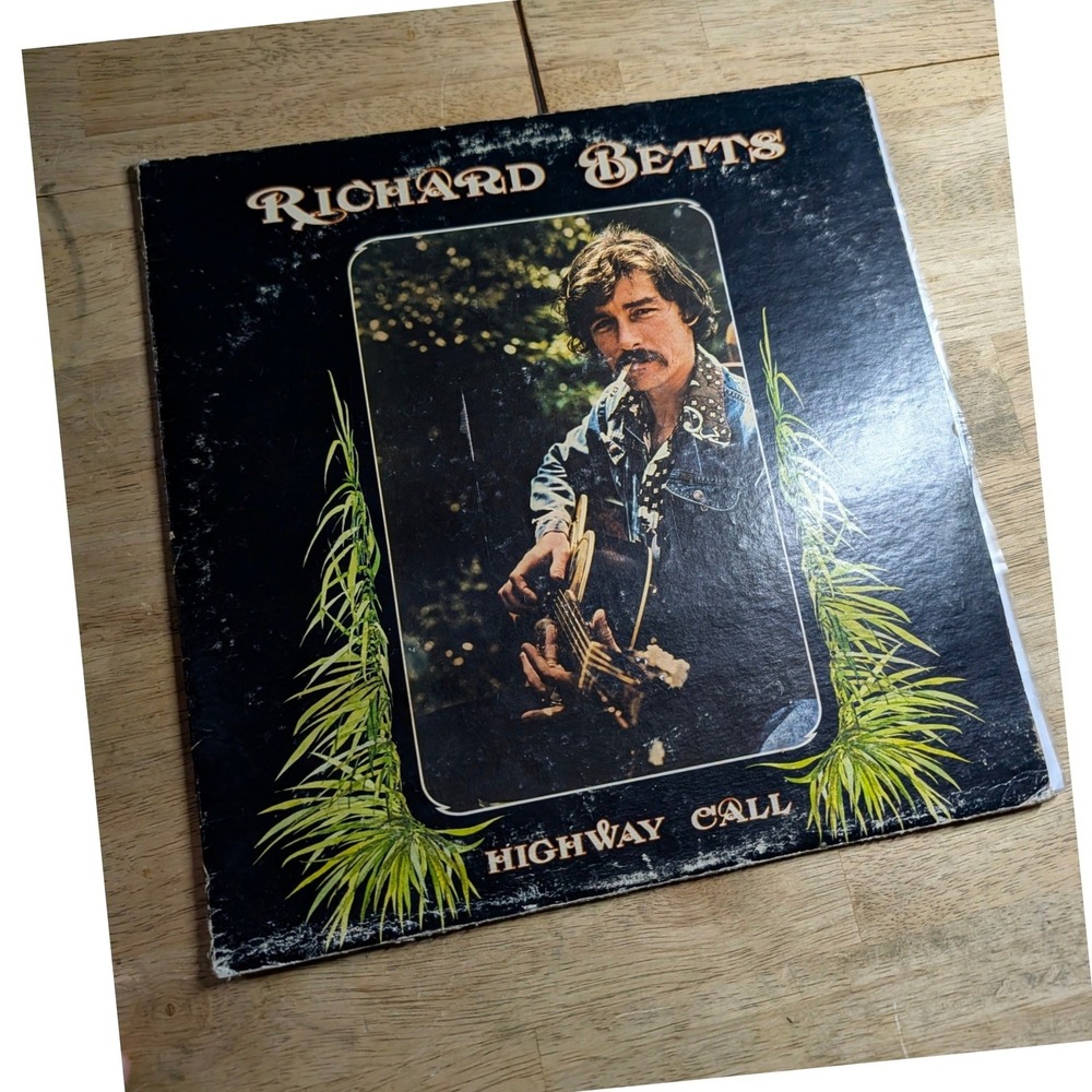 Richard Betts Highway Call Vinyl LP Capricorn Records CP 0123 1974 Southern Rock